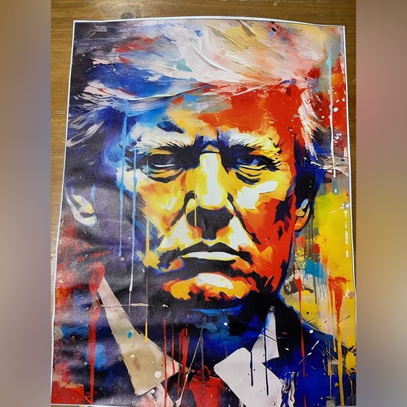 President Trump Canvas Poster🇺🇸 - Picture 1 of 4